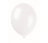 Balons, balts (30 cm)