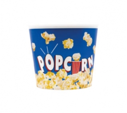 Popcorni ämber, sinine plastik