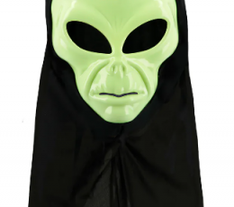 Tulnuka mask kapuutsiga