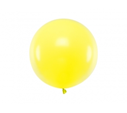 Balons, dzeltens (60 cm/Party Deco)