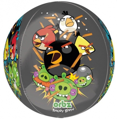 Balons - Orbz "Angry birds" (43 x 45 cm)