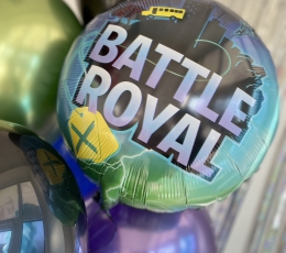 Balonu kompozīcija ar cipariem "BATTLE ROYAL 1