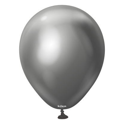 Chrome balons, mirror space grey (12 cm/Kalisan)