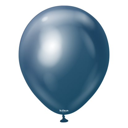 Chrome balons, mirror navy (12 cm/Kalisan)