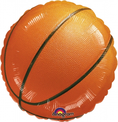 Folijas balons "Basketbols" (43 cm)