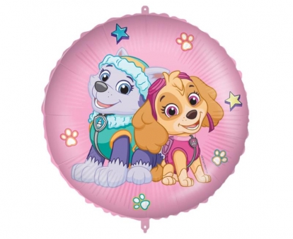 Folija balons "Paw Patrol Skye & Everest" (45 cm)