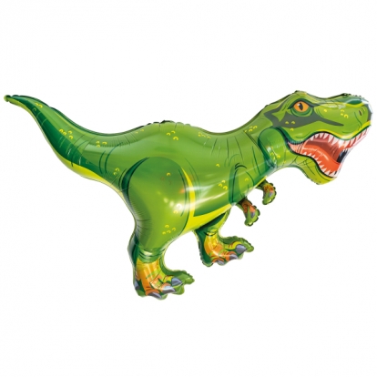 Formīgs folijas balons "T-Rex" (113x71 cm)