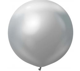 Hromēts balons , mirror silver (1 m/Kalisan)