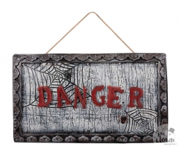  Interaktīva dekorācija-zīme  "Danger" (47 cm)