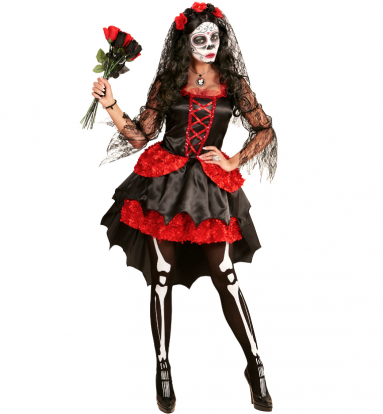 Kostīms "Dia de los Muertos Bride" (S)