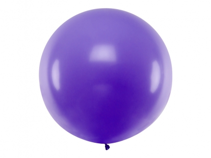 Liels balons, violets (1 m/Party Deco)