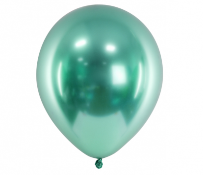 Metalizēts (chrome) balons, piparmētras krāsā (30 cm)