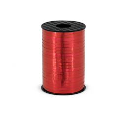 Plastmasas lente, sarkana, spīdīga (5 mm/225 m)