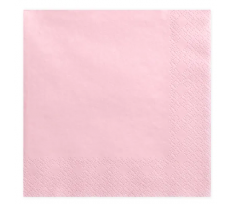 Salvetes, gaiši rozā (20 gab.)
