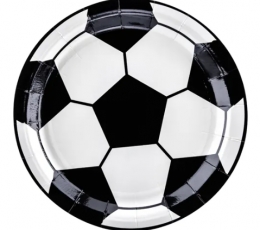 Šķīvīši "Futbols"  (6 gab./18 cm.)