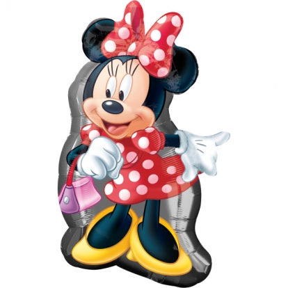 Фольгированный шар в форме "Minnie Mouse" (48 × 81 см)