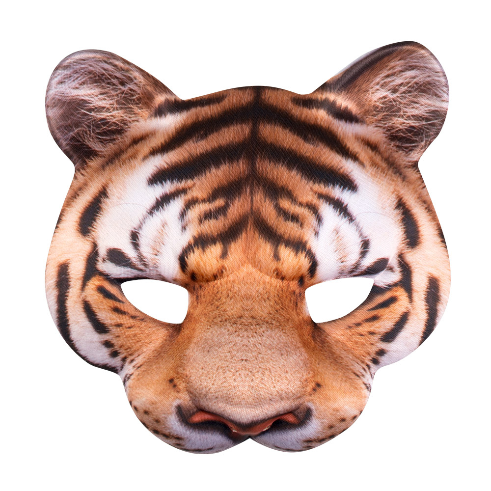 Антивозрастная маска с принтом тигра